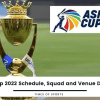 Asia Cup 2022 is going to be start on 27th August of 2022.