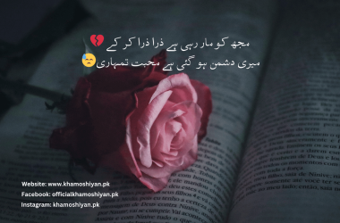 Mujhko maar rahi hai Zara Zara Karke urdu sad poetry