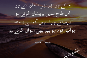 love poetry in urdu text